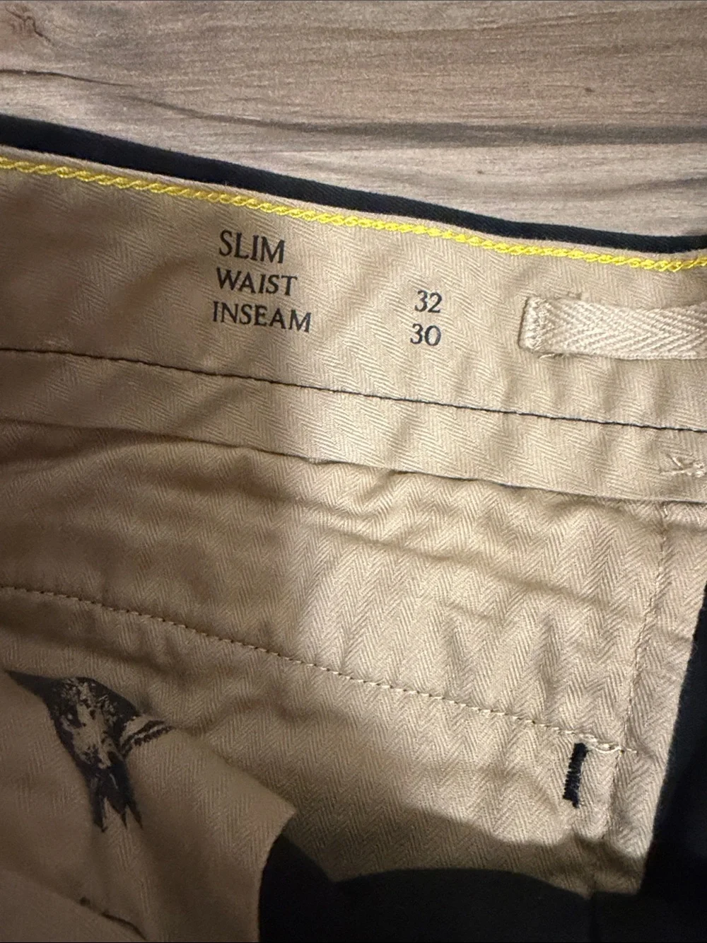 Banana Republic Rapid Movement Chino Black 32x30 Slim Fit Stretch Office Golf